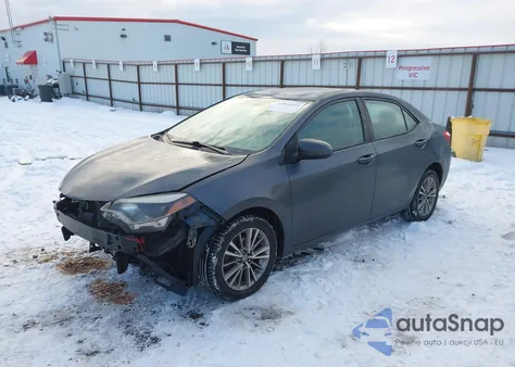 2014 Toyota Corolla Le Plus from USA, damaged, VIN 2T1BURHE9EC172140